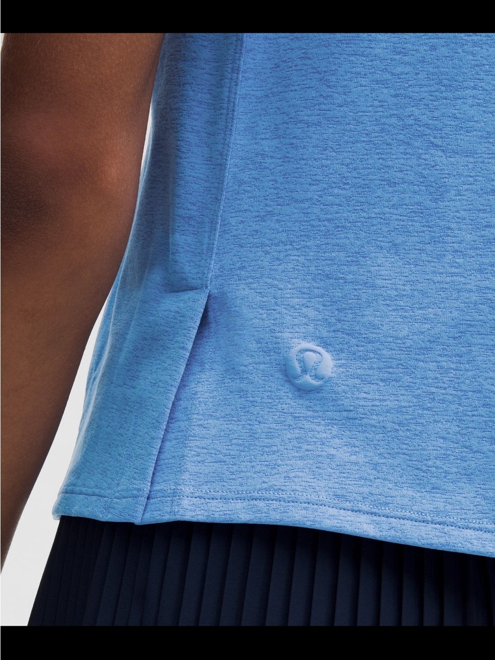 Lululemon Crewneck Short-Sleeve Tennis Club Tee. Pool Party size Large NWT - Picture 4 of 11